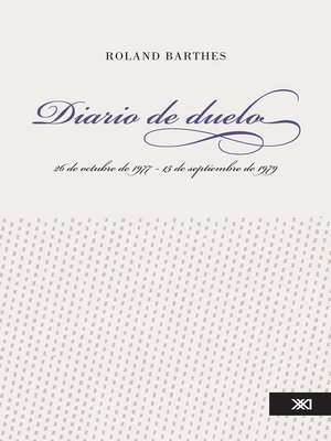 cover image of Diario de duelo
